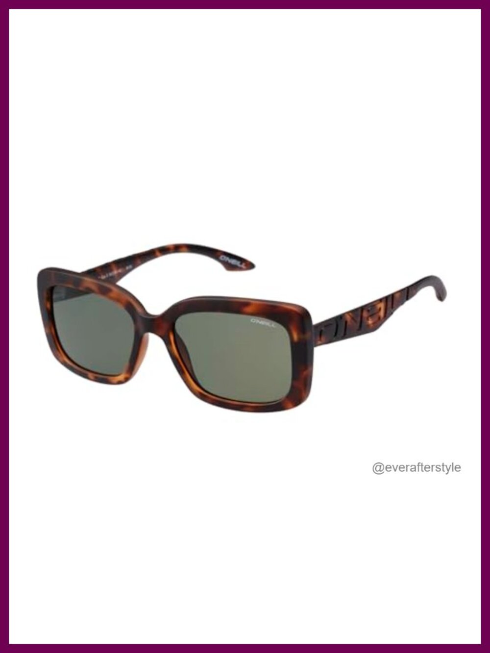 Oversized Square Butterfly Polarized Sunglasses 100% UV Protection